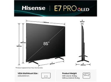 Hisense - LED/QLED 80-89 Ultra HD 4K TV - 85 inch, Overige merken, Verzenden, Nieuw, 100 cm of meer