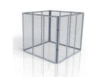 Veiling - Metalen compostbak - Tuinafval - 450L - Zilver, Tuin en Terras