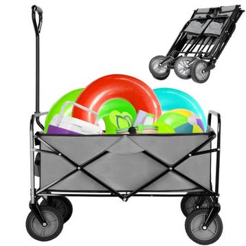 Bolderkar | Opvouwbare Bolderkar | Opvouwbaar | 105L | 90 x, Ophalen of Verzenden, Nieuw