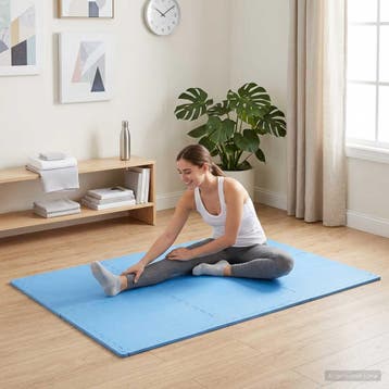 vidaXL Vloermatten 12 pcs Blauw 4,32 m² EVA Schuim, Verzenden, Nieuw