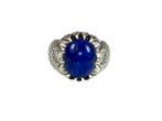 Lapis lazuli - Zilver - Ring