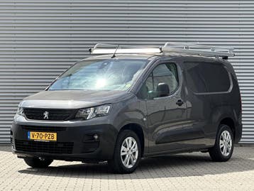 Peugeot Partner 1.5 BlueHDI L2 trekhaak|Navi|Cruise|Extra la, Stof, Gebruikt, Euro 6, Zilver of Grijs
