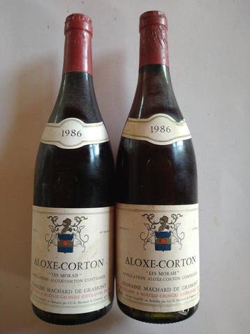 1986 Domaine Machard de Gramont Les Morais - Aloxe-Corton, Verzamelen, Wijnen, Nieuw