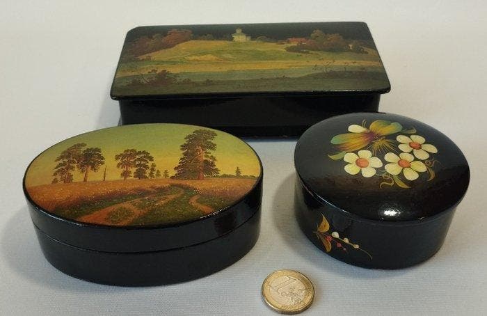 Hout - Rusland - 20e eeuw, Antiek en Kunst, Curiosa en Brocante