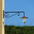 Louvre XL Muurlamp Koper Deksel Buitenverlichting, Tuin en Terras, Verzenden, Nieuw