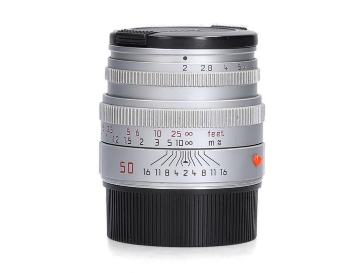 Leica 50mm f/2 Summicron-M (11816) - 1 jaar garantie, Audio, Tv en Foto, Fotografie | Lenzen en Objectieven, Zo goed als nieuw