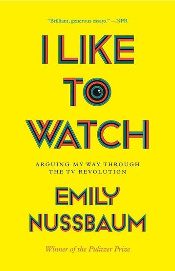 I Like to Watch Arguing My Way Through the TV Revolution, Boeken, Ophalen of Verzenden, Nieuw