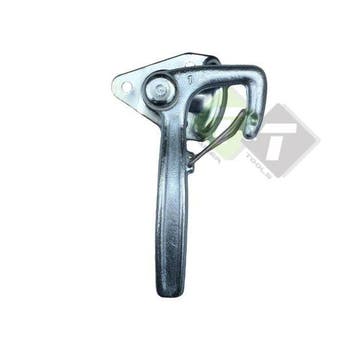 Klepsluiting Links 1 Met Veer, Plaat : 65mm X 80mm (H X B), Doe-het-zelf en Verbouw, Hang- en Sluitwerk, Ophalen of Verzenden