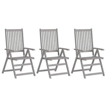Verstelbare tuinstoelen set | 61% Korting | Laatste Stuk, Tuin en Terras, Ophalen of Verzenden, Zo goed als nieuw, Hout, Verstelbaar