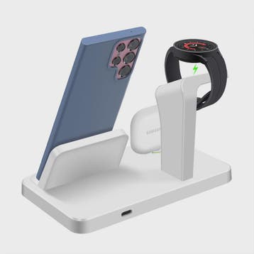 3-in-1 Draadloze Oplaaddock met Type-C voor Samsung Telefoon, Verzenden, Nieuw