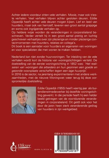 Verhalen achter de voordeur 9789089549181 Eddie Oppedijk, Boeken, Verzenden, Zo goed als nieuw, Eddie Oppedijk