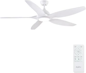 Stille Ventilator met Licht | XL 153cm | Laatste Stuk!, Witgoed en Apparatuur, Ventilatoren, Ophalen of Verzenden, Ventilator met afstandsbediening