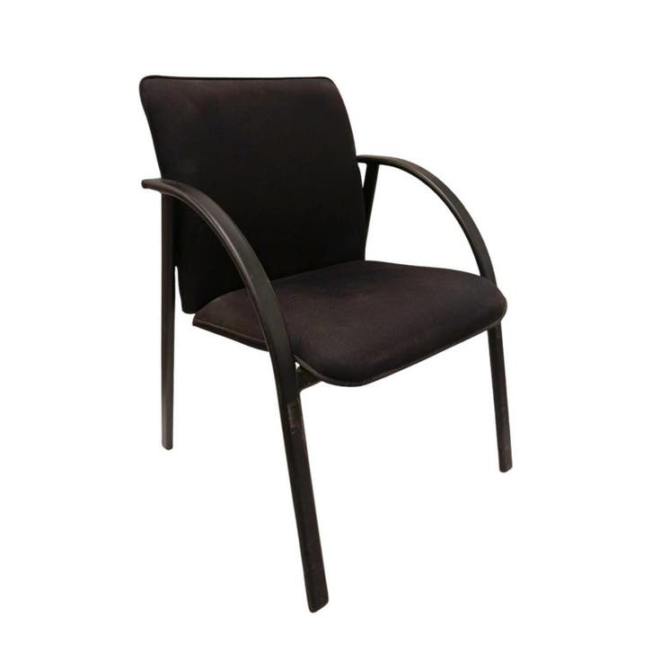 Vergaderstoel, set van 2 stoelen, 50x50 cm zitting, leuning, Zakelijke goederen, Kantoor en Winkelinrichting | Kantoormeubilair en Inrichting