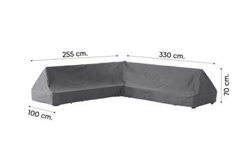 Outdoor Covers L-vormige loungesethoes 330x255x70x100 cm., Verzenden, Nieuw, Overige materialen