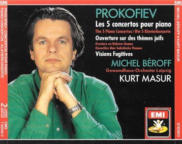 Prokofiev, Michel Béroff, Gewandhaus-Orchester Leipzig, Kurt, Ophalen of Verzenden, Gebruikt