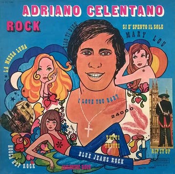 Adriano Celentano - Rock, Ophalen of Verzenden, Gebruikt