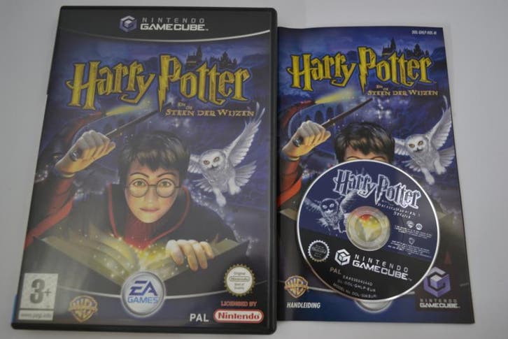 Harry Potter En De Steen Der Wijzen (GC HOL), Spelcomputers en Games, Games | Nintendo GameCube, Zo goed als nieuw, Verzenden