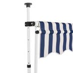 VidaXl luifel, blauw / wit gestreept, breedte 300 cm, Ophalen, Nieuw