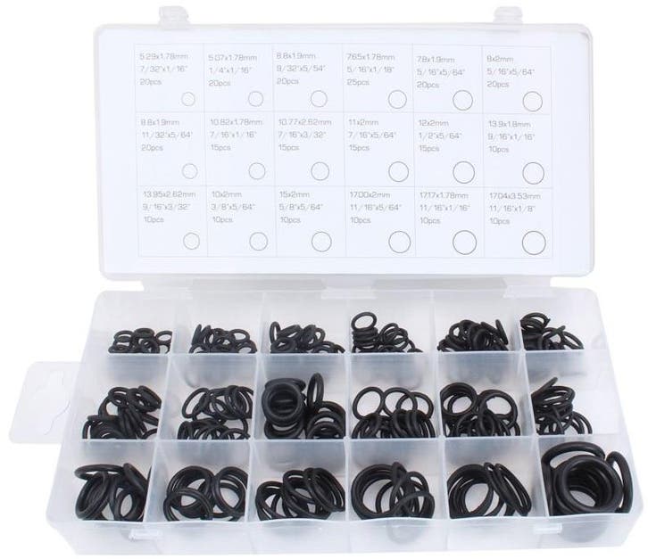 270 Delig O-ringen Assortiment - O Ringen verschillende Mate, Auto diversen, Autogereedschap, Nieuw, Ophalen of Verzenden