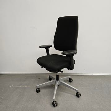 Interstuhl bureaustoel - zwarte stof, Huis en Inrichting, Bureaustoelen, Ophalen of Verzenden, Nieuw