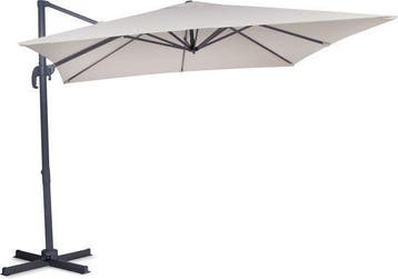 2dekans | VONROC Zweefparasol Pisogne – Kantelbaar & 360°, Ophalen of Verzenden, Zo goed als nieuw