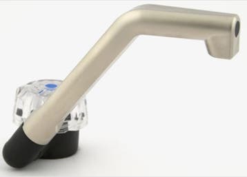 Reich Waterkraan de Luxe 12V Chroom Kleine Knop, Caravans en Kamperen, Ophalen of Verzenden, Nieuw