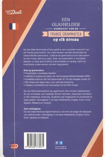 Van Dale grammatica Frans / Van Dale grammaticas, Boeken, Verzenden, Zo goed als nieuw, Bianca de Dreu