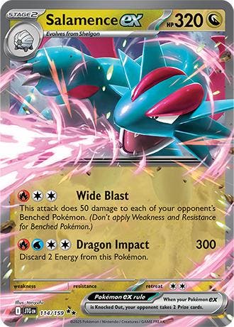 Salamence ex (JTG 114), Ophalen of Verzenden, Nieuw
