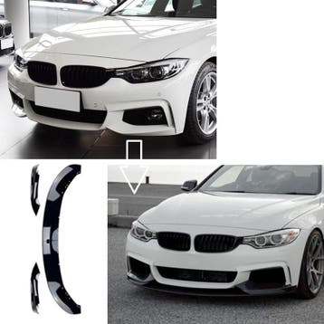 Front Splitter Spoilerlip geschikt voor BMW 4 Serie F32 F33