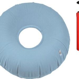 Aidapt zitring donut zitkussen met pompje - blauw, Verzenden, Nieuw