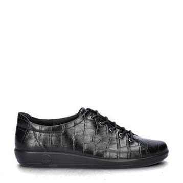 Ecco Soft 2.0 lage sneakers voor dames in het Zwart, Kleding | Dames, Schoenen, Ecco, Verzenden, Zwart, Nieuw