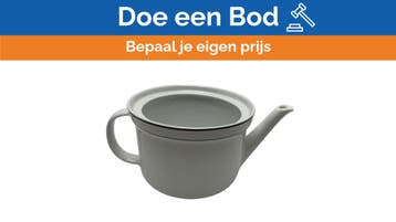 Bieden: Riva High-Quality Richard Ginori Porcelain Teapot 1, Ophalen of Verzenden, Nieuw
