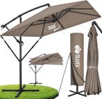 tillvex Rechthoekige aluminium parasol, diameter 330 cm (235, Verzenden, Zo goed als nieuw