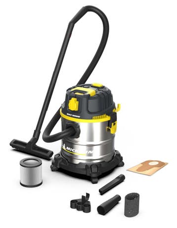Michelin HP 20PRO | Bouwstofzuiger | Nat- en droogzuiger |, Verzenden, Nieuw