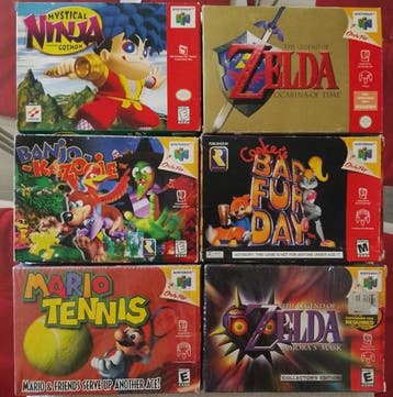 Nintendo - N64 - Lotto 9 giochi Nintendo 64 - Videogame - In, Nieuw