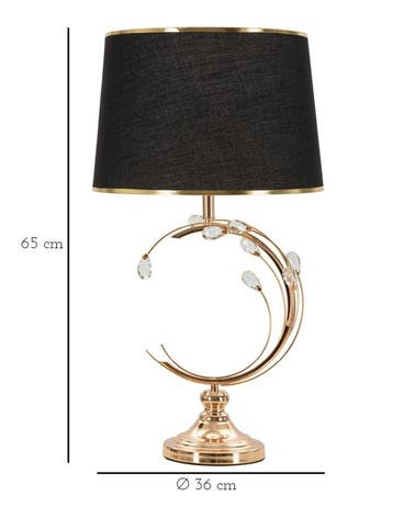 TAFELLAMP BRUXELLES CM Ø 36X65 - 1712810003, Ophalen of Verzenden, Nieuw