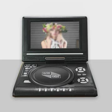 Draagbare Mini DVD Speler 7.8 Inch met Draaibaar Scherm en A, Verzenden, Nieuw