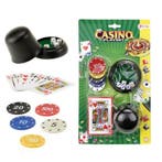 Toi-Toys Pokerset - Compleet 22-delig - Speelkaarten & Fi..., Ophalen of Verzenden, Nieuw
