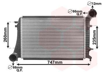 A3 Intercooler 1.9 TDi BLS (Audi, Motorvoertuigonderdelen), Ophalen of Verzenden, Nieuw, Audi