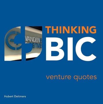 9789082013801 Thinking BIC Hubert Deitmers, Verzenden, Nieuw, Hubert Deitmers