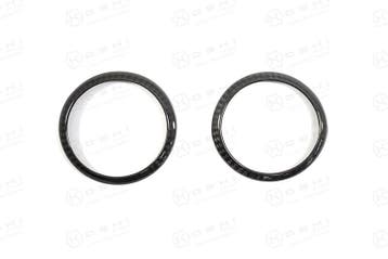 Alfa Romeo Giulia Carbon Fiber speaker covers, Verzenden