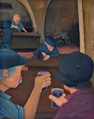 École européenne (XX) - Les Buveurs