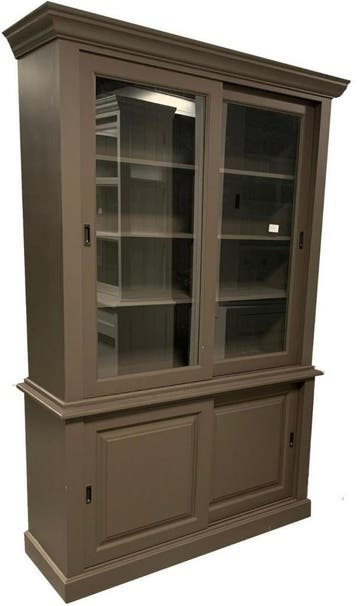 Buffetkast bruin Almelo 140cm, Huis en Inrichting, Kasten | Buffetkasten, Ophalen of Verzenden, Nieuw