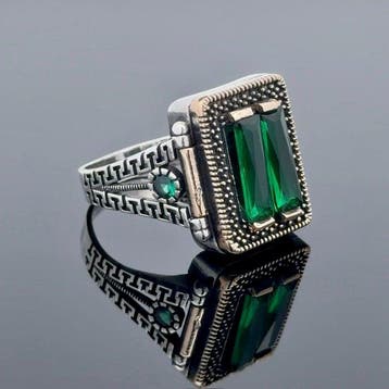 Zilver - Ring - Toermalijn