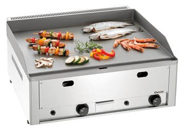 Bartscher Bakplaat | GDP 650G-G | Gas | Glad | 8kW | 660x580, Zakelijke goederen, Horeca | Keukenapparatuur, Ophalen of Verzenden