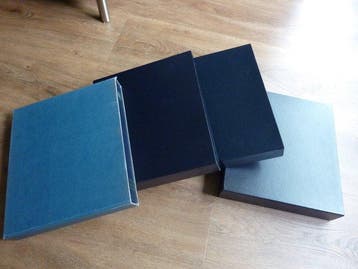 Nederland 1852/2002 - Verzameling Nederland in 4 davo albums, Gestempeld