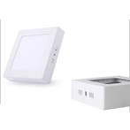 LED Downlight - Opbouw Vierkant 12W - 4200K, Metaal of Aluminium, Nieuw, Ophalen of Verzenden, Led