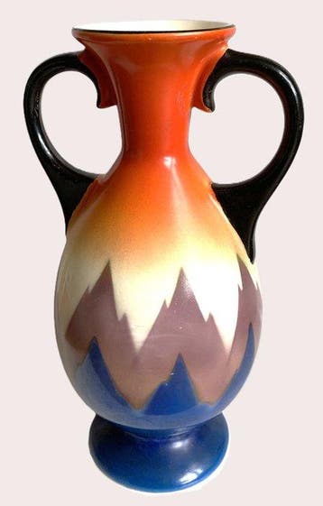 Ditmar Urbach - Vaas - amphora - Porselein - Art Deco