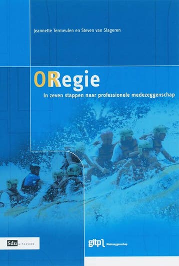 ORegie, naar een professionele medezeggenschap in zeven, Verzenden, Zo goed als nieuw, S.R.M. van Slageren