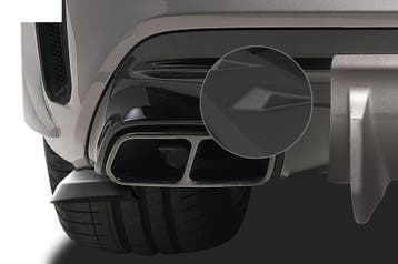 Achterskirt voor Mercedes Benz CLA 45 AMG X117 C117 HA213-S, Verzenden, Nieuw
